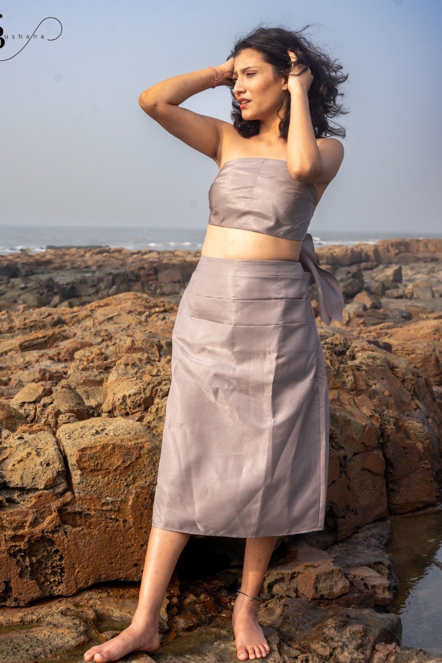 Knitted Tubetop & skirt